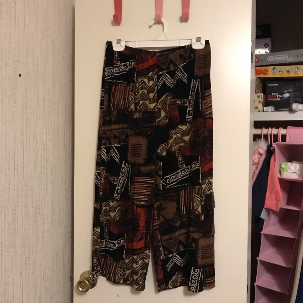 Chico’s travelers pants.